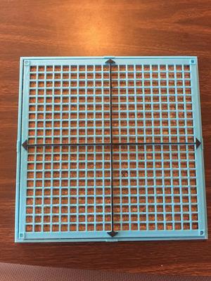 Braille Quadrant Graph Math Board