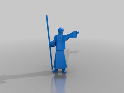 Runescape Sara Priest Statue