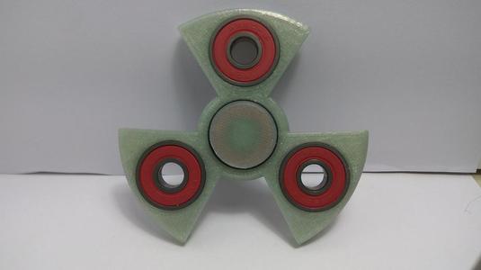 Parametric Nuclear Style Fidget Spinner