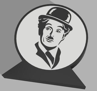 charlie chaplin lamp