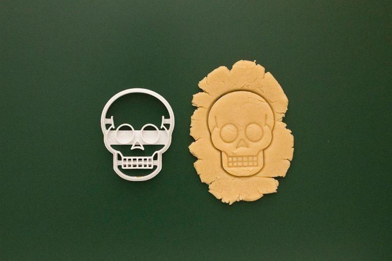 cookie cutter skull cookie cutter mold 7cm skull