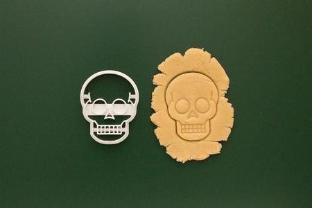 cookie cutter skull cookie cutter mold 7cm skull