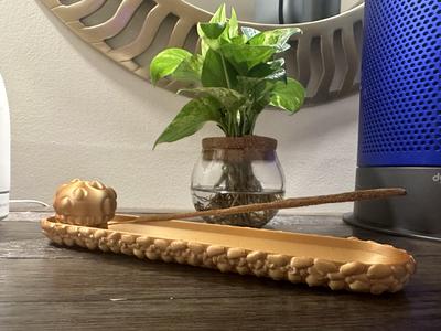 Mushroom incense holder