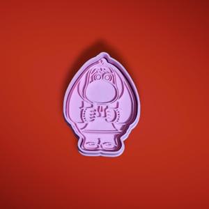 CUTTER + STAMP SHAME INTENSELY / EMBARRASSMENT INSIDE OUT CUTTER + STAMP