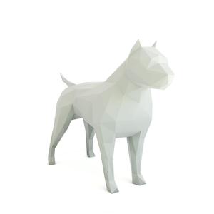 Pitbull Dog Geometric