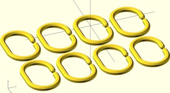 Shower Curtain Ring