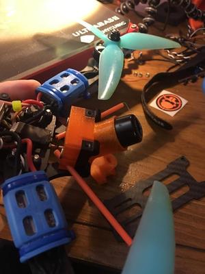 Armattan Rooster/Chameleon Ti -  VTx 45 degree and antenna mount remix