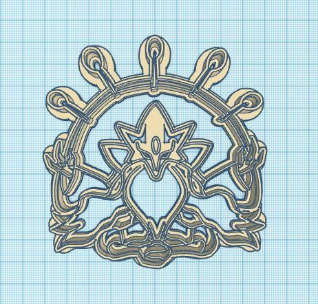 Pokemon: Mega Alakazam Cookie Cutter