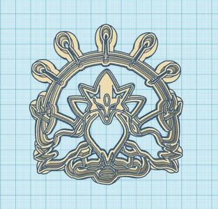 Pokemon: Mega Alakazam Cookie Cutter