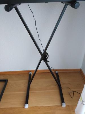 New feet for Millenium KS-1001 keyboard stand