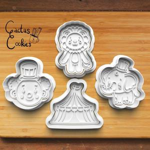 Circus Cookie Cutter set 0545