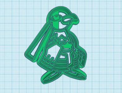 Pokemon: Xatu Cookie Cutter