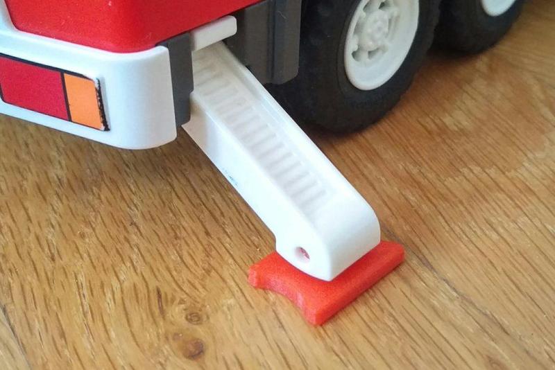 Playmobil Fuss für Drehleiter / Playmobil foot for aerial ladder