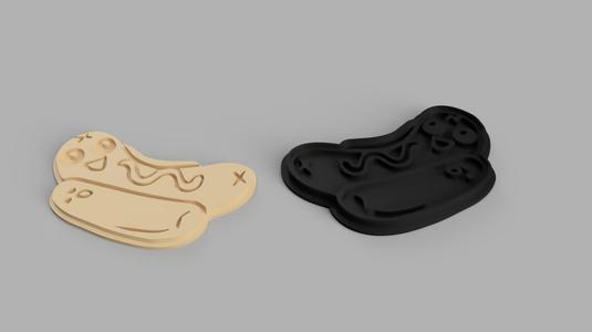 Cookie Cutters: Hot Dog and Smoothie Cup