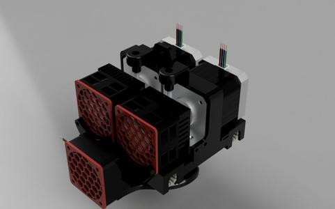 Malyan M180 and Flexion Dual Extruder X-Carriage