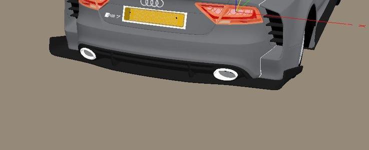 Flat Underbody panel with side spats rear aero splitter