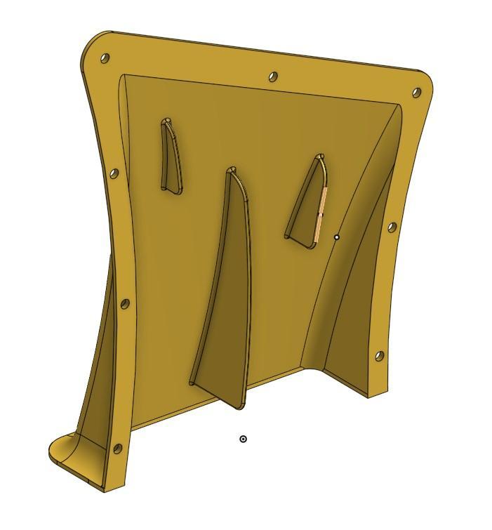 KC™ Front splitter tunnel V1.0