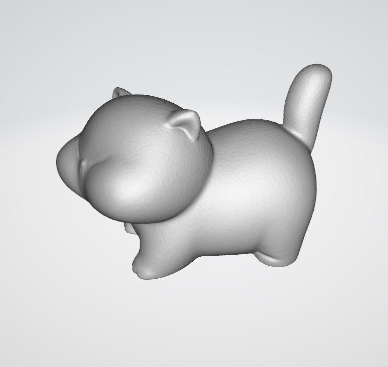 Cute Kitten Figure
