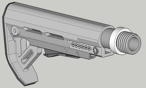 Custom Stock AR Style