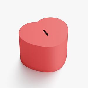 Heart coin box