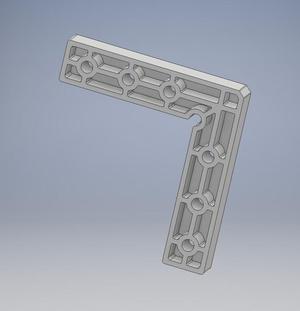 Mounting angle, 90 degrees, 15cm