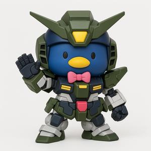 hello kitty tuxedo sam gundam