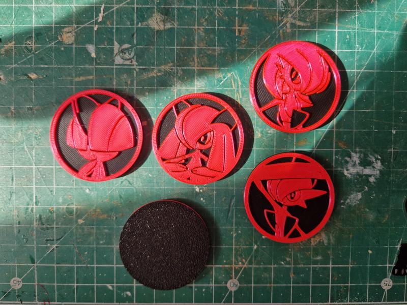 Ralts / Kirlia / Gallade / Gardevoir Pokemon Coin bundle