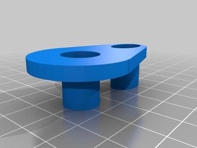 pulley for 4mm rope - no bolt_ poulie pour corde 4mm_ paracord sans boulon de maintien