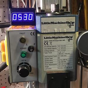 macpod mini-mill Tachometer case