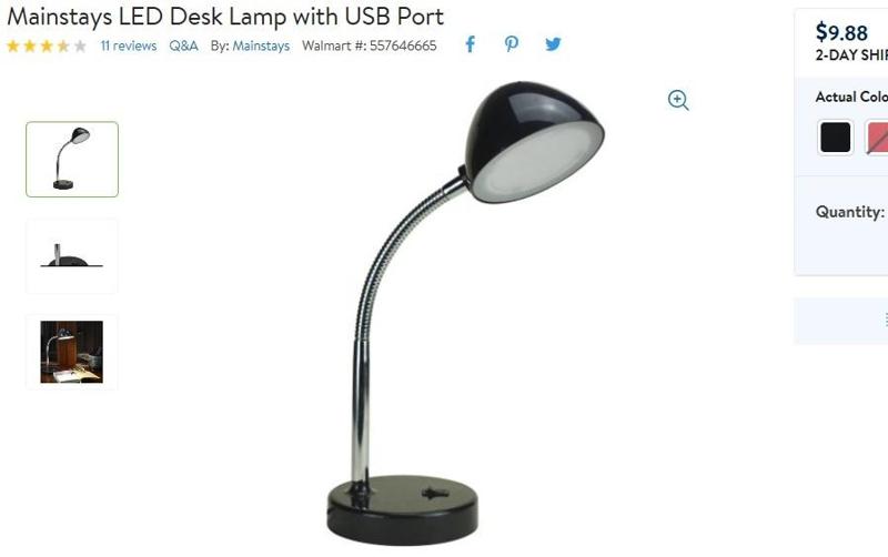 new lamp housing for walmart lamp