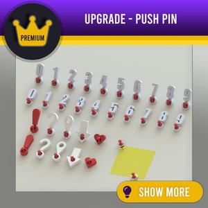 Upgrade - Push pin