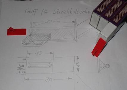 Matchbox-Handle