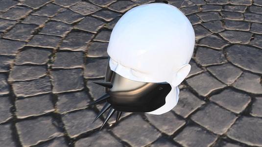 As Nodt Spike Mask