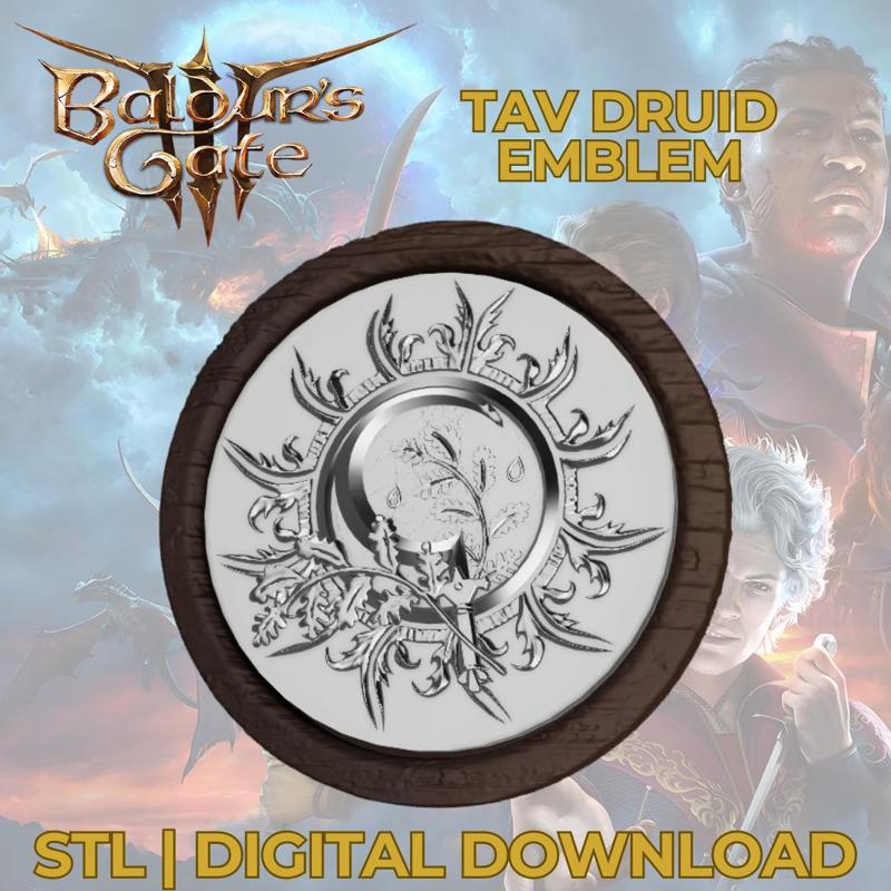Baldur's Gate 3 - Tav Druid Emblem