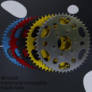 Motorcycle rear sprocket