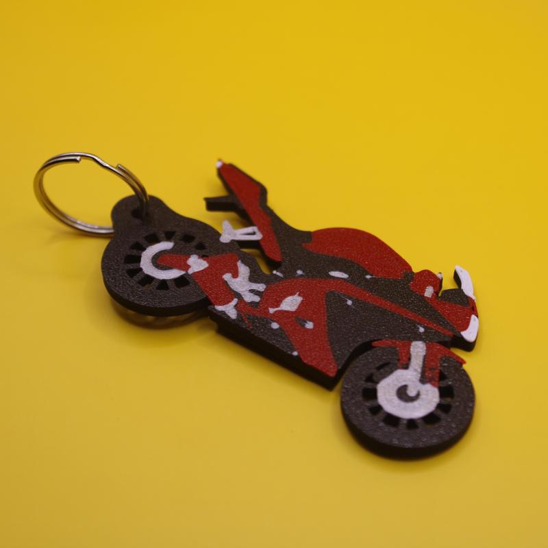 Motorcycle keychain Yamaha YZF-R125
