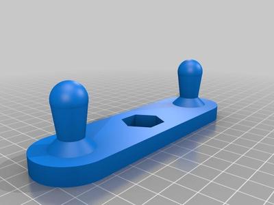 Handle for Kurt-type mill vise