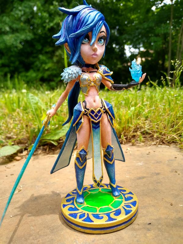 Lapis - Water Magic Knight - Resin print