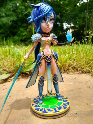 Lapis - Water Magic Knight - Resin print