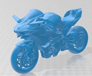 Kawasaki Ninja H2R Supercharged 2016 Printable Motorbike