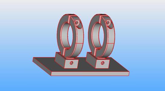 Motorcycle handlebar tray