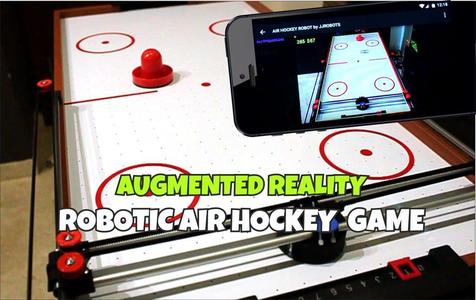 Air Hockey Robot EVO (SMARTPHONE CONTROLLED - OPEN SOURCE ROBOT)