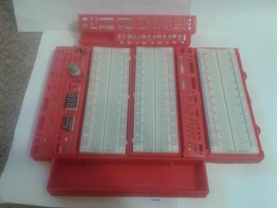 EE Electrical Breadboard Modular Controls Lab  Portable WorkBench - Kit Parts 