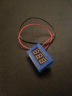 Boxmod Volt Meter Bezel