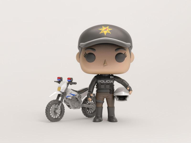 FUNKO MOTORIZED POLICEMAN