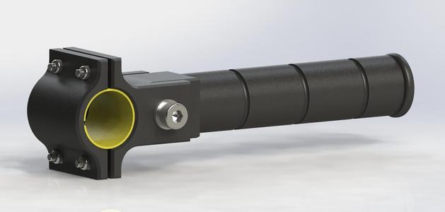Motorcycle resting footpeg