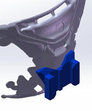 Go Pro Helmet Mount - HJC RPHA 1