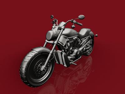 Moto Harley Davidson 883