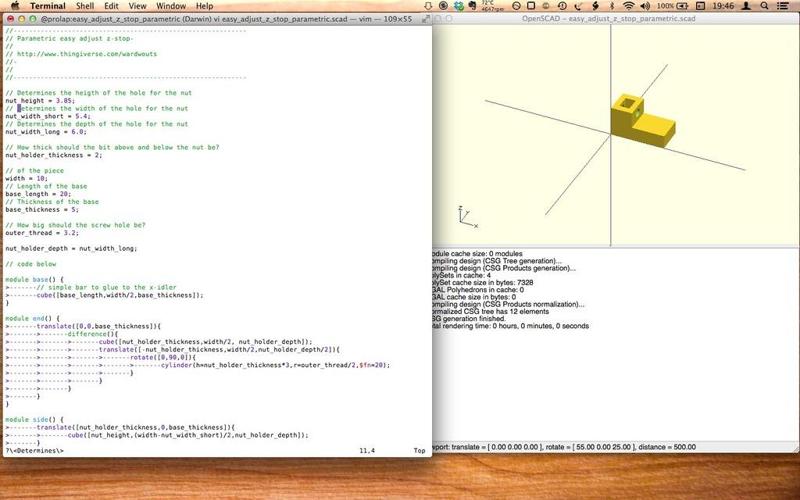 snipMate OpenSCAD snippets