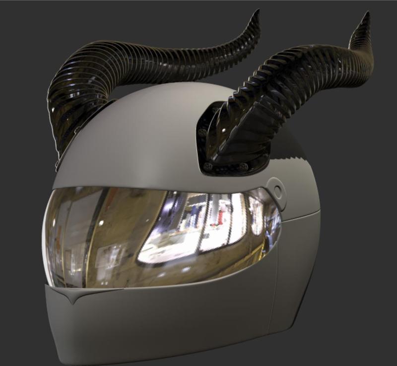 Motorcycle Helmet Horn for Biker/Cyclist Helmet